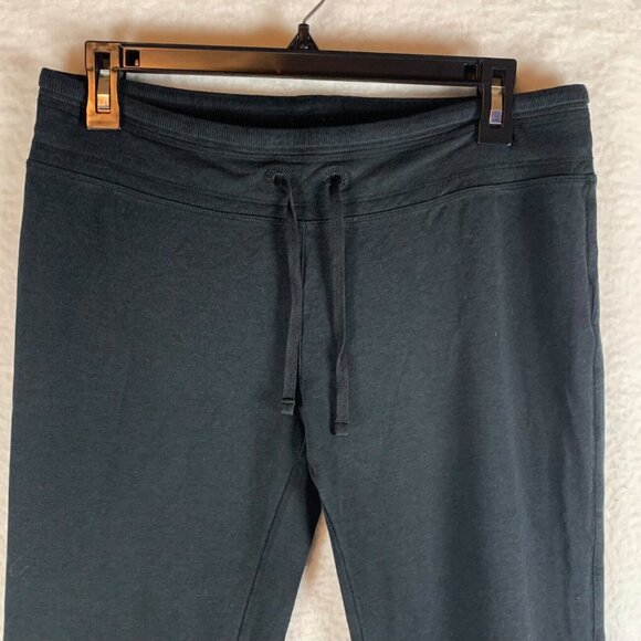Alo Women's Black Drawstring Waistband Athleisure Capri Jogger Pants Size S 9569 - Picture 2 of 12